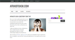 Desktop Screenshot of afraidtoask.com